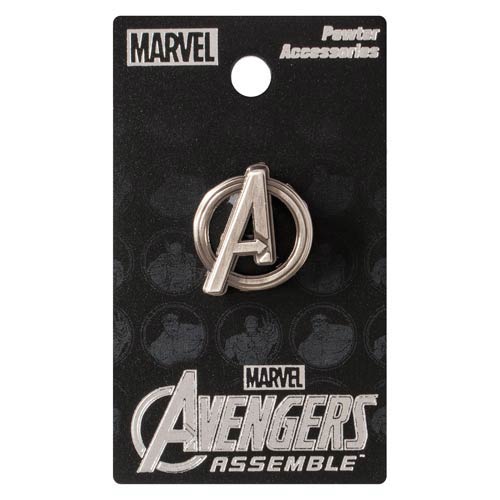 Avengers Logo Pewter Lapel Pin                              