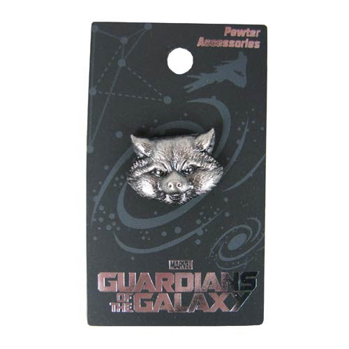 Guardians of the Galaxy Rocket Raccoon Pewter Pin           