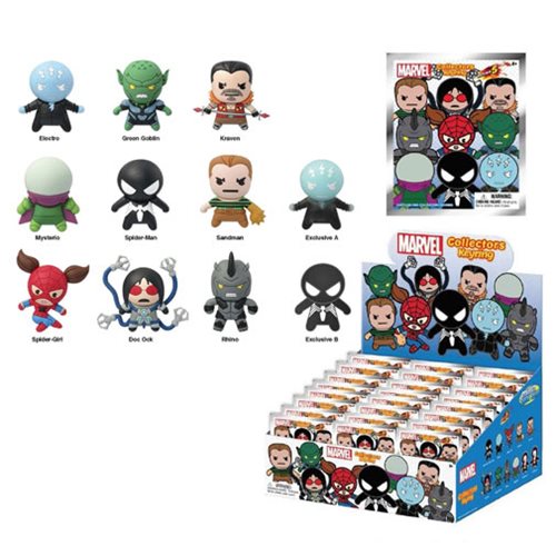 Spider-Man Marvel Series 5 Key Chain Display Box            