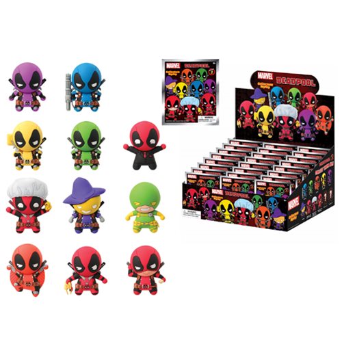 Deadpool Series 2 3-D Figural Key Chain Display Box         