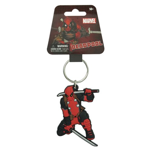 Deadpool Classic Soft Touch Key Chain                       