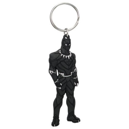 Black Panther Soft Key Chain                                