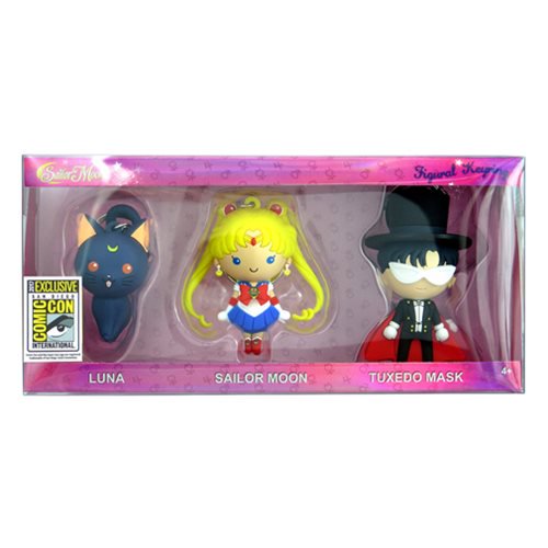 Sailor Moon Figural Key Chain 3-Pack - SDCC 2017 Exclusive  