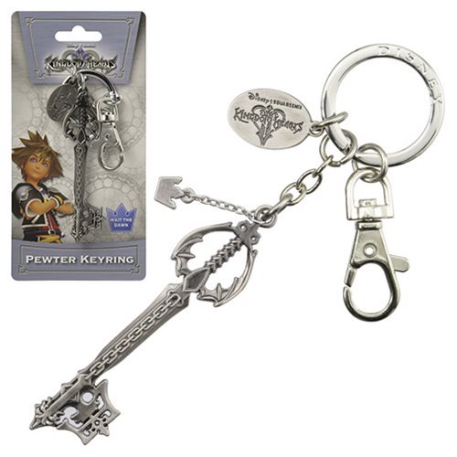 Kingdom Hearts Oblivion Pewter Key Chain                    