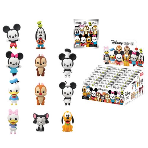 Disney Series 10 3-D Figural Key Chain Display Case         