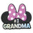 Minnie Mouse #1 Grandma Pink Soft Touch Magnet              