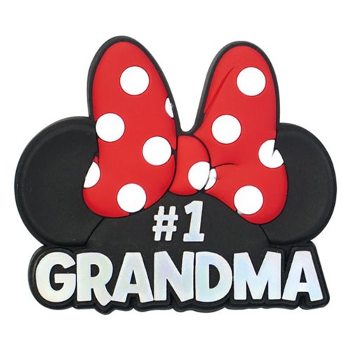 Minnie Mouse #1 Grandma Red Soft Touch Magnet               