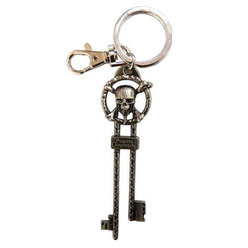 Pirates of the Caribbean Master Key Pewter Key Chain        