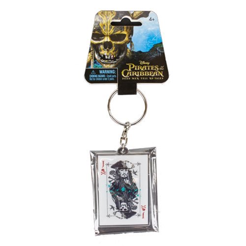 Pirates of the Caribbean Jack Sparrow Acrylic Key Chain     