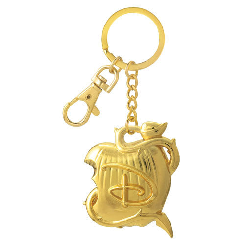 Disney Descendant Golden Pewter Key Chain                   