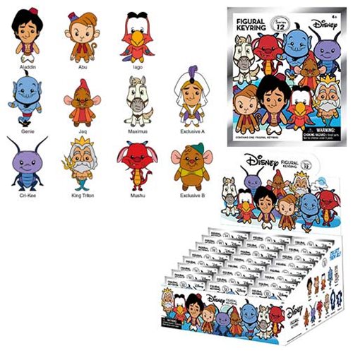 Disney Series 12 3-D Figural Key Chain Display Case         