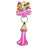 Sleeping Beauty Aurora Soft Touch PVC Key Chain             