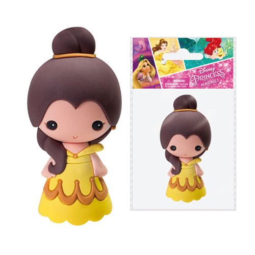 Beauty and the Beast Belle 3D Foam Magnet                   