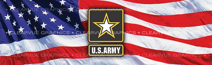 Window Graphic - 16x54 U.S. Army 2