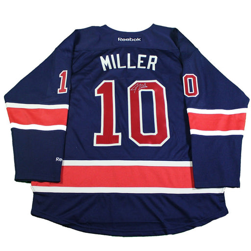 JT Miller Signed New York Rangers Heritage Premier Jersey