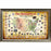 Major League Baseball Parks "Map" 20x32 Framed Collage w/ Game Used Dirt From 30 Parks