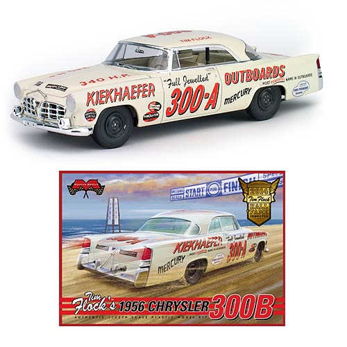 Chrysler 1956 300B Tim Flock 1:25 Scale Model Kit           