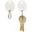 20PK HOOK OVL KEY TAG