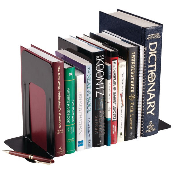 9IN BOOKENDS BLK