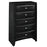 Harrison Wood Chest 5011-BLK