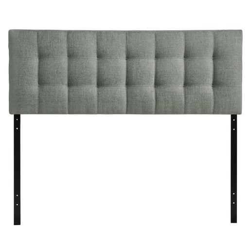 Lily Queen Upholstered Fabric Headboard 5041-GRY