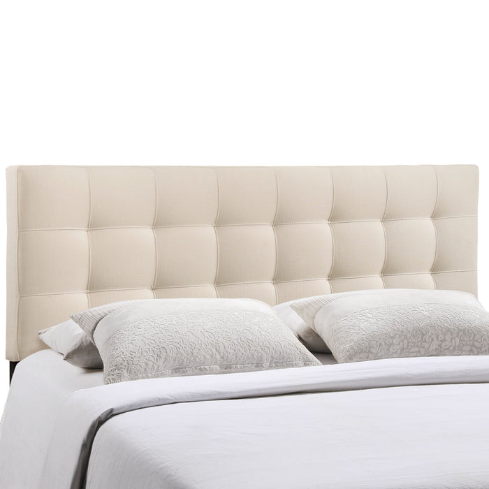 Lily Queen Upholstered Fabric Headboard 5041-IVO