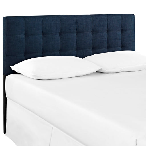 Lily Queen Upholstered Fabric Headboard 5041-NAV