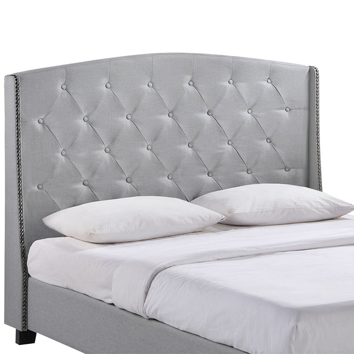 Lydia Queen Bed 5044-GRY-SET