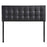 Lily Queen Upholstered Vinyl Headboard 5130-BLK