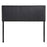 Oliver Queen Upholstered Vinyl Headboard 5131-BLK