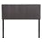 Oliver Queen Upholstered Vinyl Headboard 5131-BRN