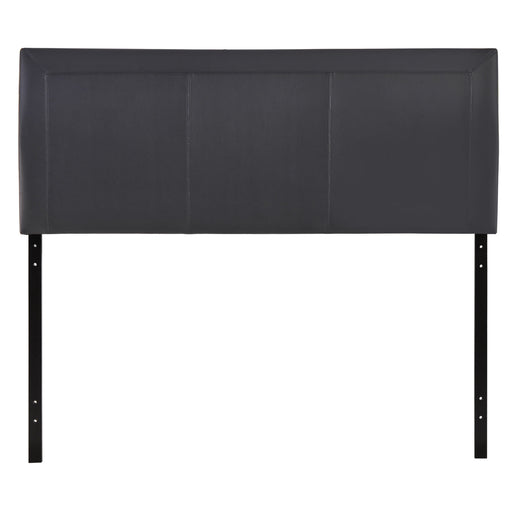 Isabella Queen Upholstered Vinyl Headboard 5132-BLK