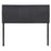 Isabella Queen Upholstered Vinyl Headboard 5132-BLK