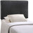 Oliver Twin Upholstered Vinyl Headboard 5153-BLK