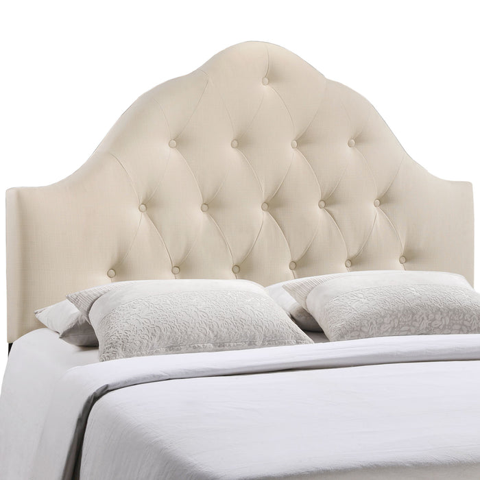 Sovereign Queen Upholstered Fabric Headboard 5162-IVO