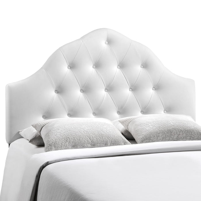 Sovereign Full Upholstered Vinyl Headboard 5165-WHI