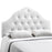 Sovereign King Upholstered Vinyl Headboard 5167-WHI