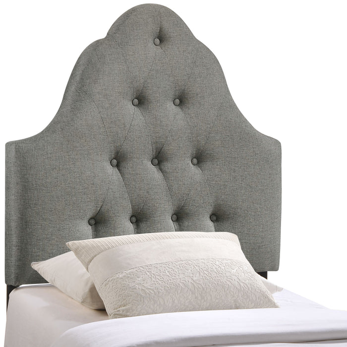 Sovereign Twin Upholstered Fabric Headboard 5168-GRY