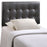 Emily Twin Upholstered Vinyl Headboard 5177-BLK