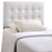 Emily Twin Upholstered Vinyl Headboard 5177-WHI