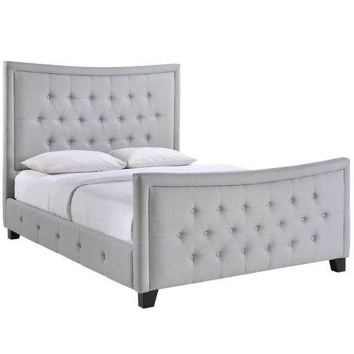 Claire Queen Bed 5225-GRY-SET