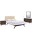 Tracy 4 Piece Queen Bedroom Set 5264-CAP-BEI-SET