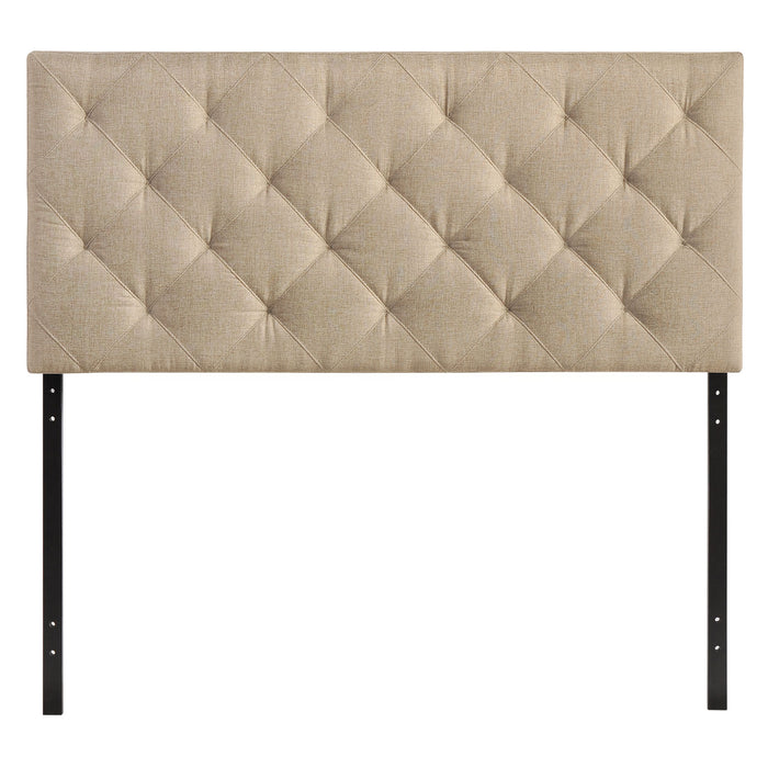 Theodore Twin Upholstered Fabric Headboard 5311-BEI