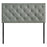 Theodore Twin Upholstered Fabric Headboard 5311-GRY