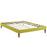 Sharon Full Fabric Bed Frame with Squared Tapered Legs 5350-WHE