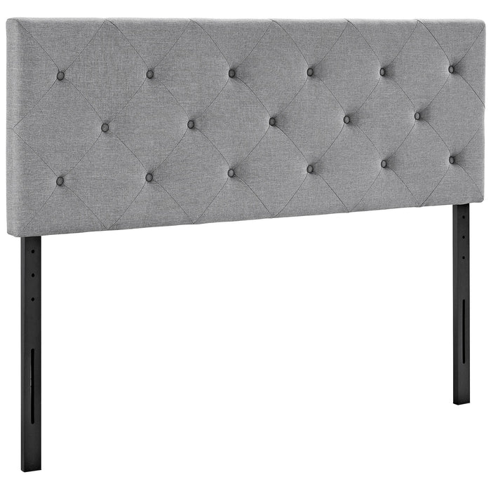 Terisa Full Upholstered Fabric Headboard 5368-LGR