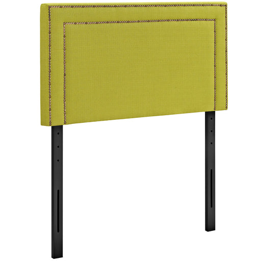 Jessamine Twin Upholstered Fabric Headboard 5374-WHE