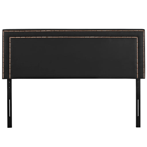 Jessamine Full Upholstered Vinyl Headboard 5375-BLK