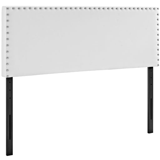 Phoebe Full Upholstered Vinyl Headboard 5383-WHI