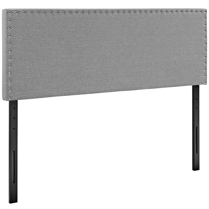 Phoebe Full Upholstered Fabric Headboard 5384-LGR